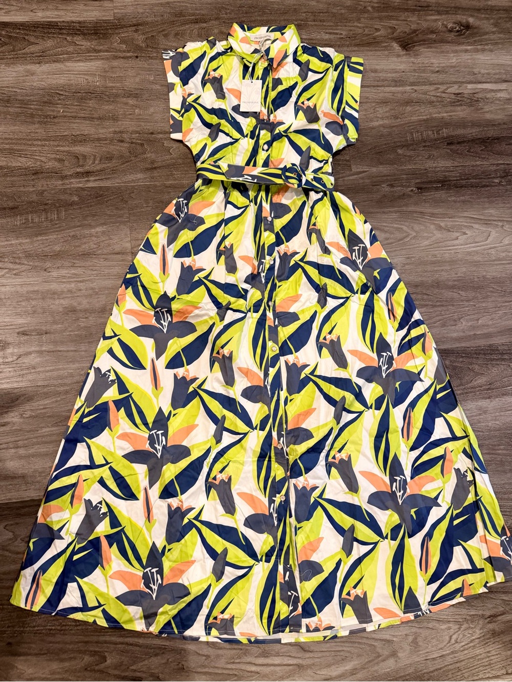 Prosperina Anthropologie Jocelyn Floral Maxi Dress NWT $232 - Picture 7 of 13